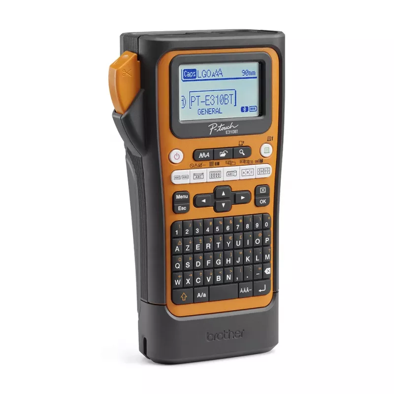 Brother PT-E310BTVP Etikettendrucker Thermotransfer 180 x 180 dpi 20 mm/s Kabelgebunden & Kabellos HSE/TZe Bluetooth QWERTY