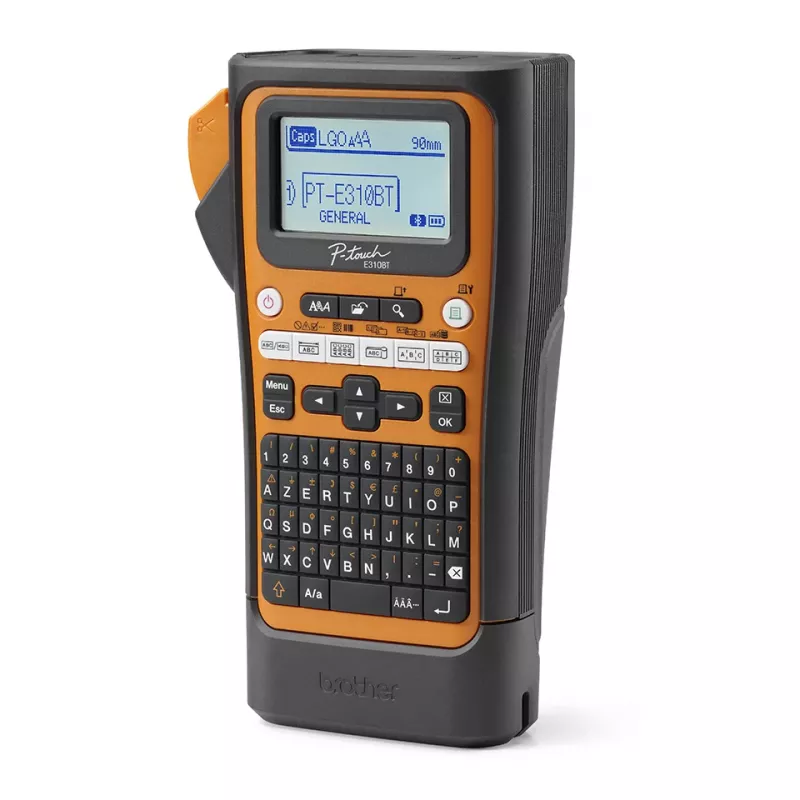 Brother PT-E310BTVP Etikettendrucker Thermotransfer 180 x 180 dpi 20 mm/s Kabelgebunden & Kabellos HSE/TZe Bluetooth QWERTY