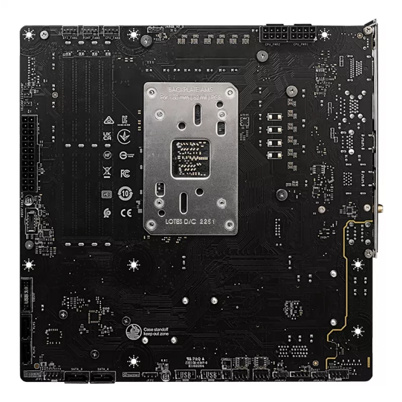 MSI B650M PROJECT ZERO Motherboard AMD B650 Sockel AM5 micro ATX