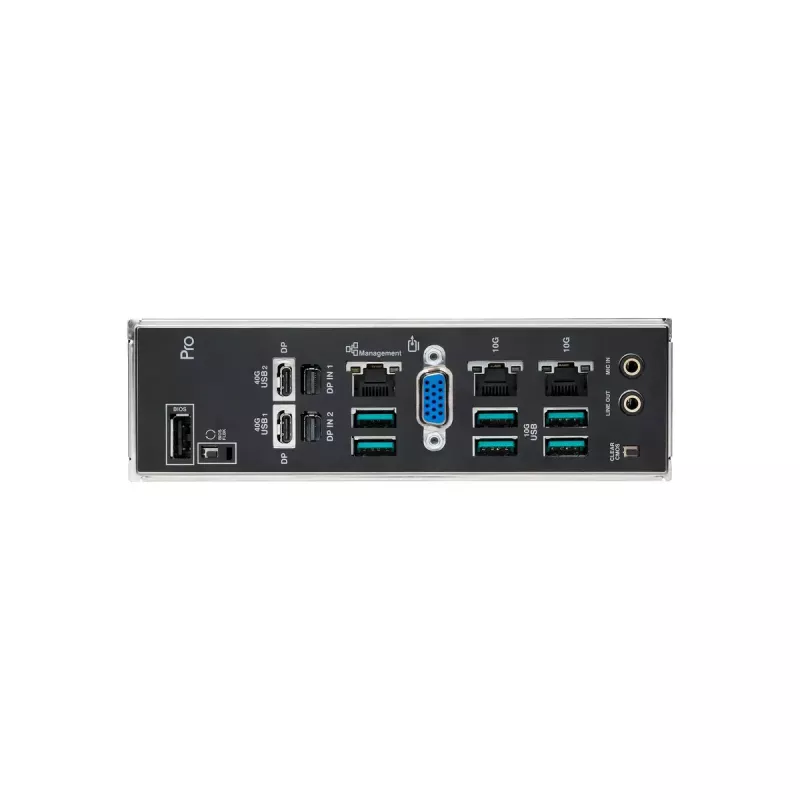 Motherboard ASUS PRO WS WRX90E-SAGE SE, AMD WRX90 Chipsatz, Sockel sTR5, EEB, 8x DDR5 DIMM, 7x PCIe x16 GEN5, 4x M.2, 2x USB4 GEN3X2
