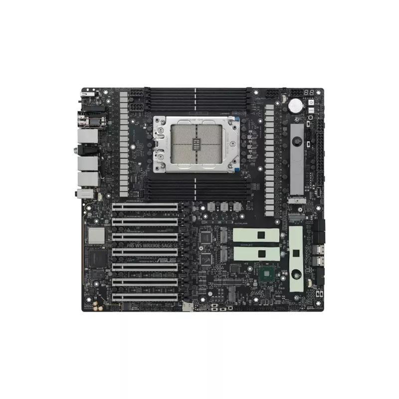 Motherboard ASUS PRO WS WRX90E-SAGE SE, AMD WRX90 Chipsatz, Sockel sTR5, EEB, 8x DDR5 DIMM, 7x PCIe x16 GEN5, 4x M.2, 2x USB4 GEN3X2