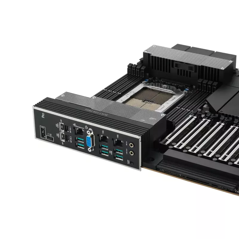 Motherboard ASUS PRO WS WRX90E-SAGE SE, AMD WRX90 Chipsatz, Sockel sTR5, EEB, 8x DDR5 DIMM, 7x PCIe x16 GEN5, 4x M.2, 2x USB4 GEN3X2