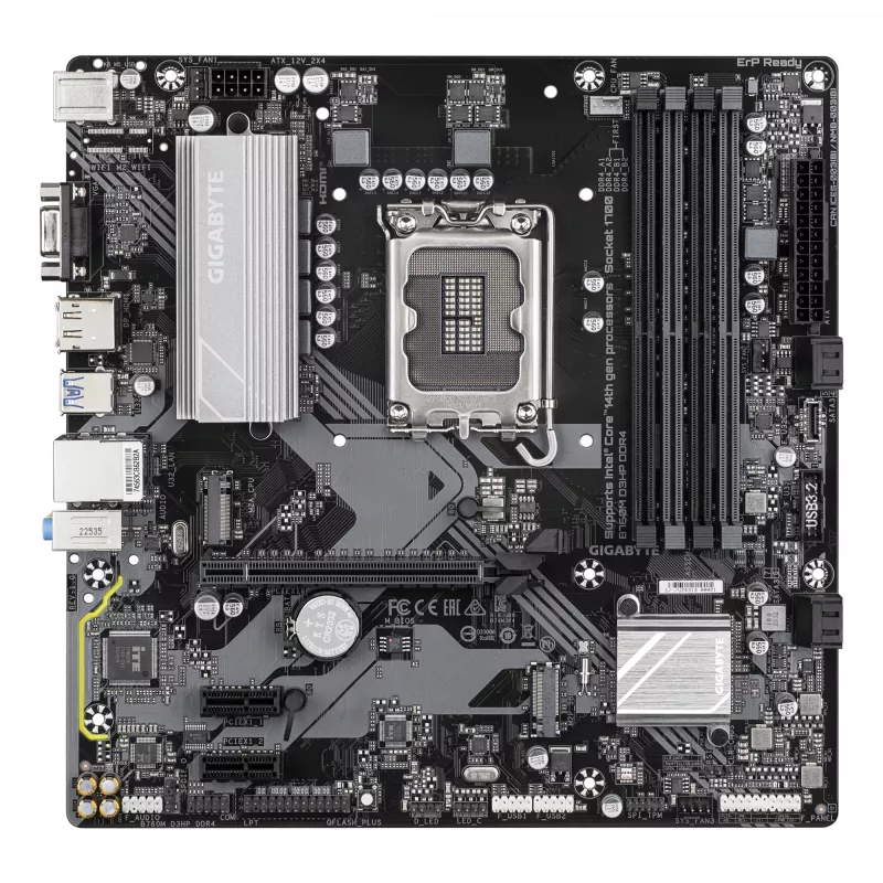 Motherboard GIGABYTE B760M D3HP DDR4, Intel LGA 1700, Micro ATX