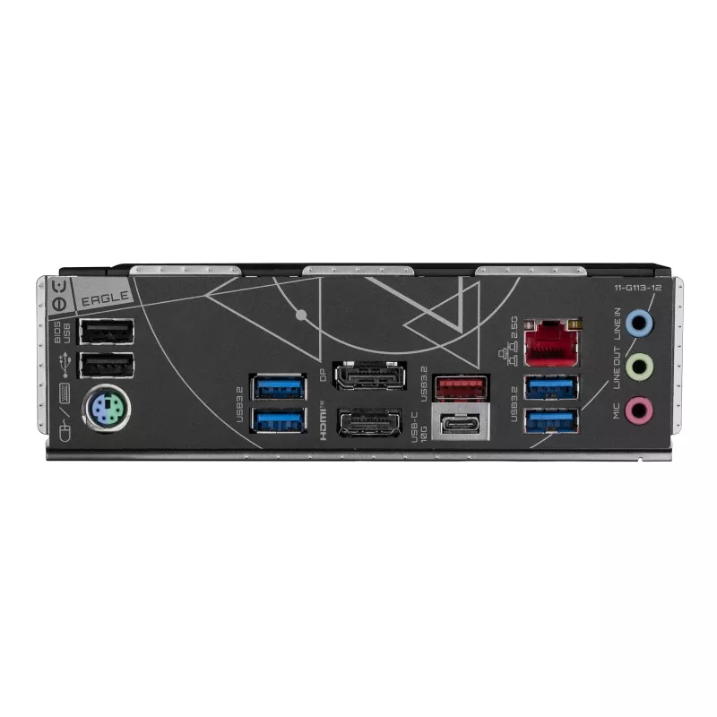 GIGABYTE Z790 EAGLE Mainboard - Unterstützt Intel Core CPUs der 14. Generation, 12+1+1 Phasen VRM, bis zu 7600 MHz DDR5 (OC), 3x PCIe 4.0 M.2, 2,5 GbE LAN, USB 3.2 Gen 2