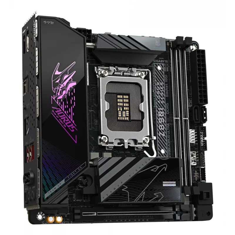 Motherboard GIGABYTE Z890I AORUS ULTRA, Intel Chipsatz, LGA 1851, Mini ITX