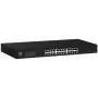 LevelOne Switch 24x GE GEU-2431 19 inch Rack Mount Kit Unmanaged Gigabit Ethernet (10/100/1000) 1U Schwarz