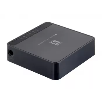 LevelOne 5-Port Gigabit Switch, Gigabit Ethernet (10/100/1000), Vollduplex