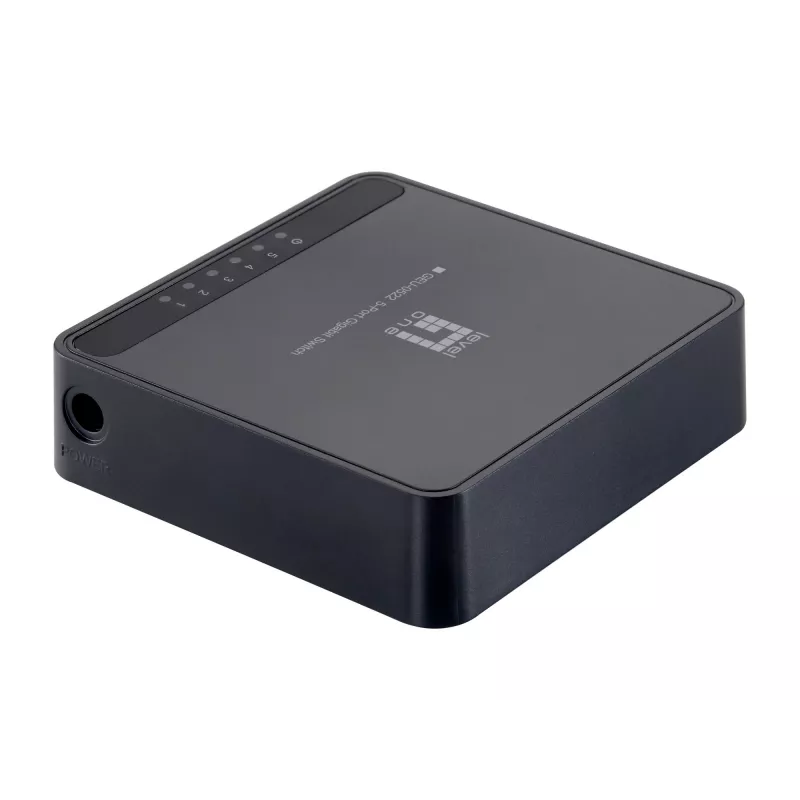LevelOne 5-Port Gigabit Switch, Gigabit Ethernet (10/100/1000), Vollduplex