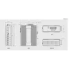 LevelOne 6-Port Gigabit Industrial Switch, 1 x SFP, 1 x SFP/RJ45 Combo, -40°C bis 75°C, DIN-Schiene