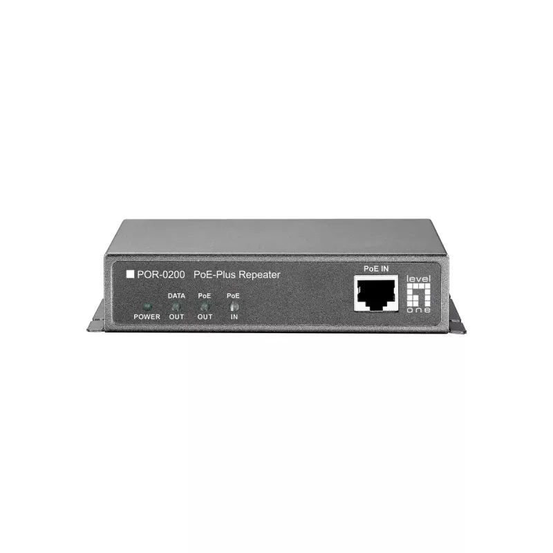 Netzwerk-Repeater LevelOne PoE-Repeater kaskadierbar