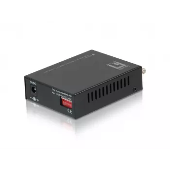 LevelOne RJ45-auf-ST-Fast-Ethernet-Medienkonverter, Multimode-Faser, 2 km