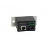 LevelOne RJ45 auf SC Fast Ethernet Industrie Medienkonverter, Multimode-Faser, 2 km, -40 °C bis 75 °C