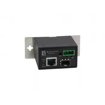 LevelOne RJ45 auf SFP Fast Ethernet Industrieller Medienkonverter, -40°C bis 75°C