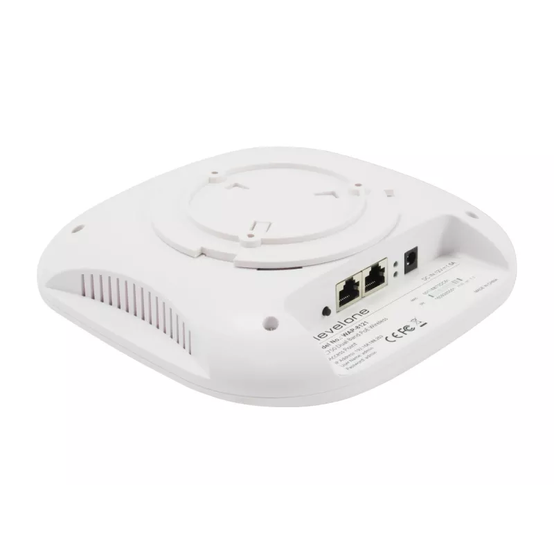 LevelOne AC750 Dual Band PoE Wireless Access Point, Deckenmontage, Controller-verwaltet