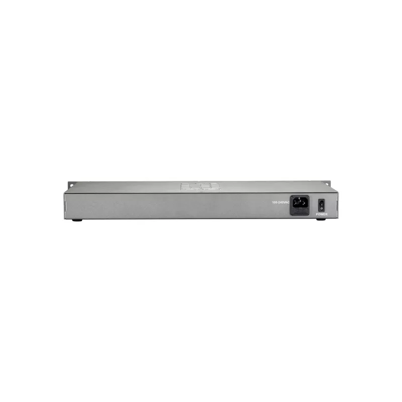 LevelOne 16-Port Fast Ethernet PoE Switch, 802.3at/af PoE, 150W