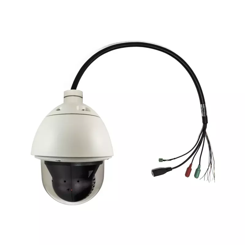 LevelOne HUBBLE PTZ Dome IP-Netzwerkkamera, 2-Megapixel, 30-facher optischer Zoom, Innen-/Außenbereich, Zwei-Wege-Audio, 802.3at PoE