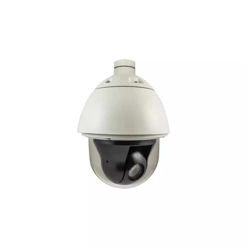LevelOne HUBBLE PTZ Dome IP-Netzwerkkamera, 2-Megapixel, 30-facher optischer Zoom, Innen-/Außenbereich, Zwei-Wege-Audio, 802.3at PoE