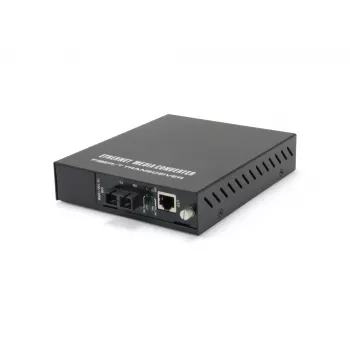 LevelOne RJ45 auf SC Managed Gigabit Medienkonverter, Einmodenfaser, 20 km