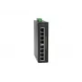 LevelOne 8-Port Fast Ethernet PoE Industrial Switch, 4 PoE-Ausgänge, 802.3at/af PoE, 126W, -40°C bis 75°C