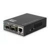 LevelOne RJ45 auf SFP Gigabit Medienkonverter Switch, 2 x SFP, 1 x RJ45