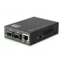 LevelOne RJ45 auf SFP Gigabit Medienkonverter Switch, 2 x SFP, 1 x RJ45