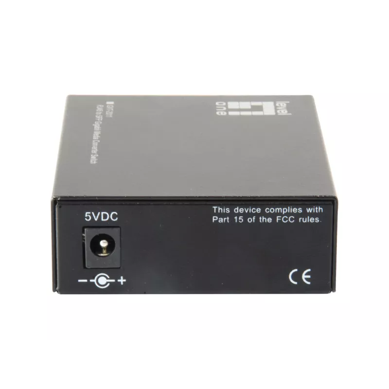 LevelOne RJ45 auf SFP Gigabit Medienkonverter Switch, 2 x SFP, 1 x RJ45