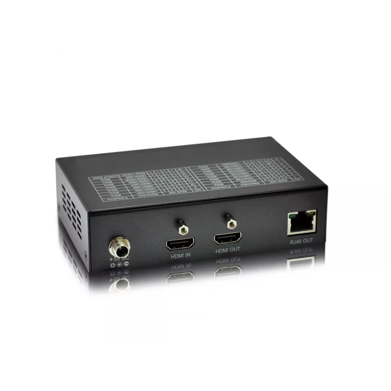 LevelOne HDMI über Cat.5 Sender, 300m, 1920 x 1200 Pixel, AV-Sender, 300 m, Schwarz