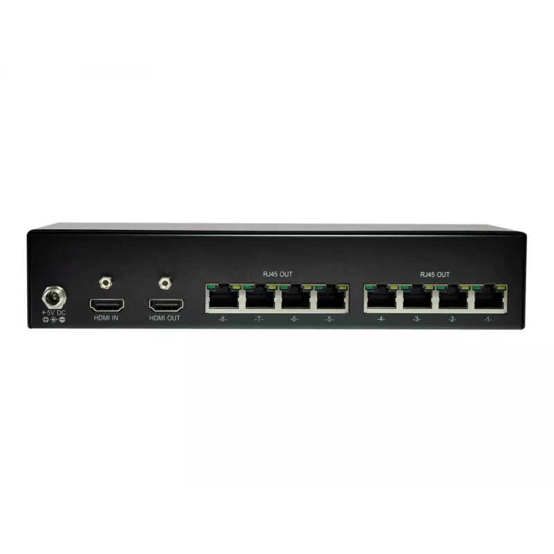 LevelOne HDMI over Cat.5 Transmitter, 300m, 8 Kanalausgänge
