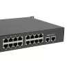 LevelOne 34-Port Fast Ethernet PoE Switch, 802.3at/af PoE, 32 PoE-Ausgänge, 2 x Gigabit RJ45, 380W