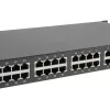 LevelOne 34-Port Fast-Ethernet-PoE-Switch, 802.3at/af PoE, 32 PoE-Ausgänge, 2 x Gigabit RJ45, 630W