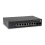 LevelOne 10-Port Web Smart Gigabit PoE Switch, 8 PoE-Ausgänge, 2 x Gigabit SFP, 70W