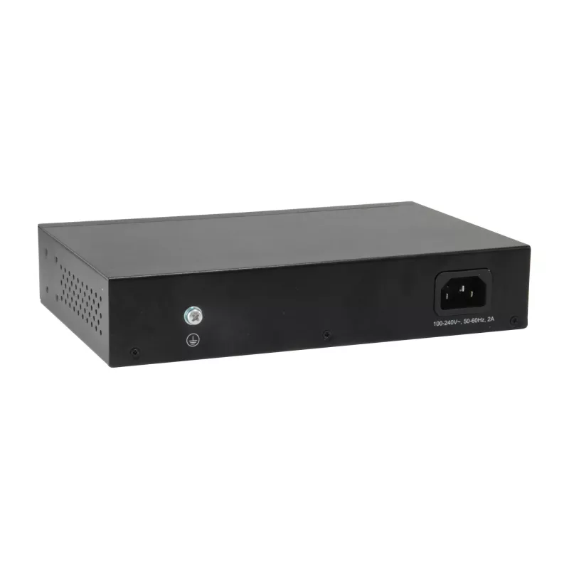 LevelOne 10-Port Web Smart Gigabit PoE Switch, 8 PoE-Ausgänge, 2 x Gigabit SFP, 70W