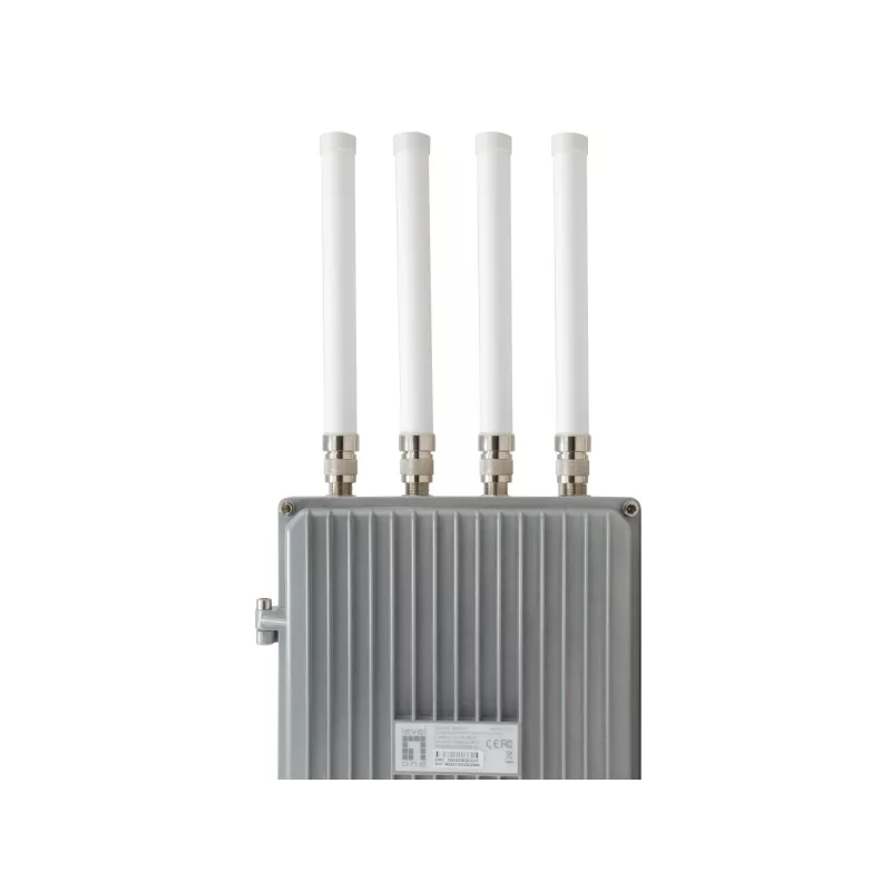 LevelOne 5 dBi/8 dBi 2,4 GHz/5 GHz Dualband-Rundstrahlantenne, Innen-/Außenbereich