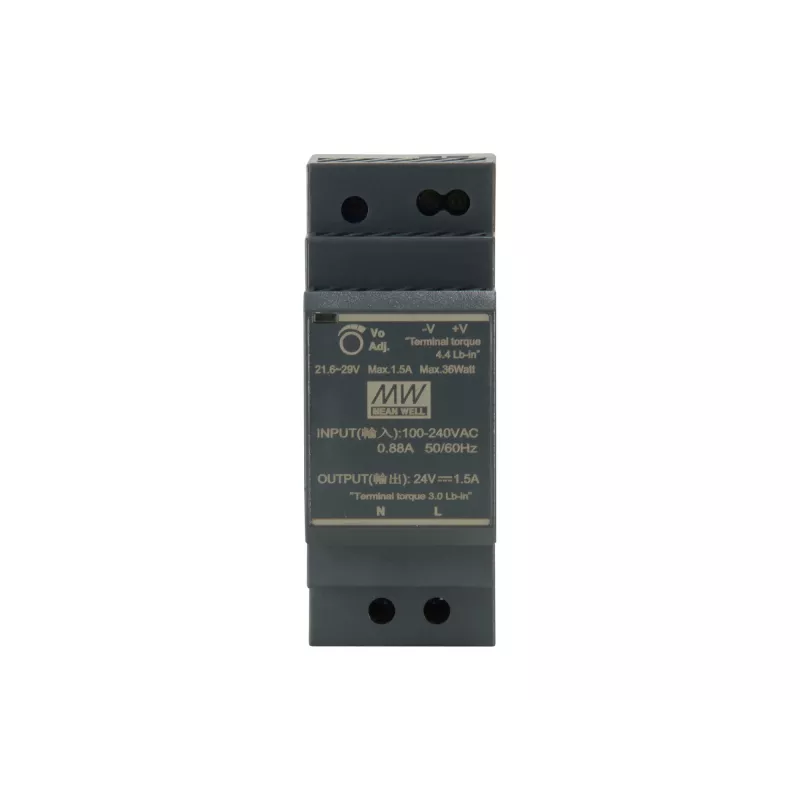 LevelOne 24 V DC Industrienetzteil, 30 W, DIN-Schiene