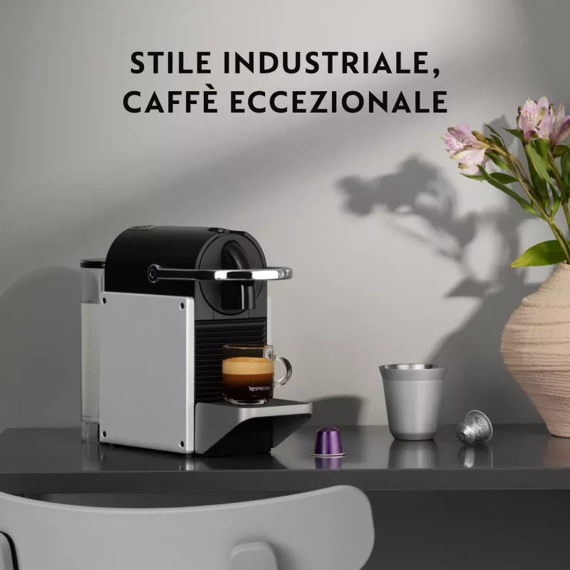 De’Longhi Pixie EN127.S Vollautomatische Kapselkaffeemaschine 1 L