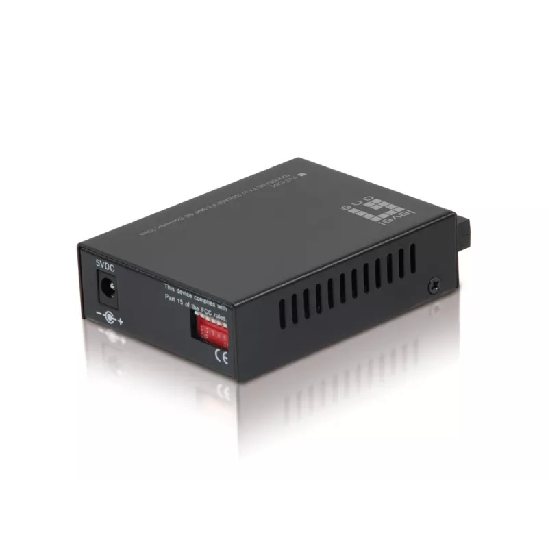 LEVEL ONE FVT-2201, RJ45 auf SC Fast Ethernet Medienkonverter