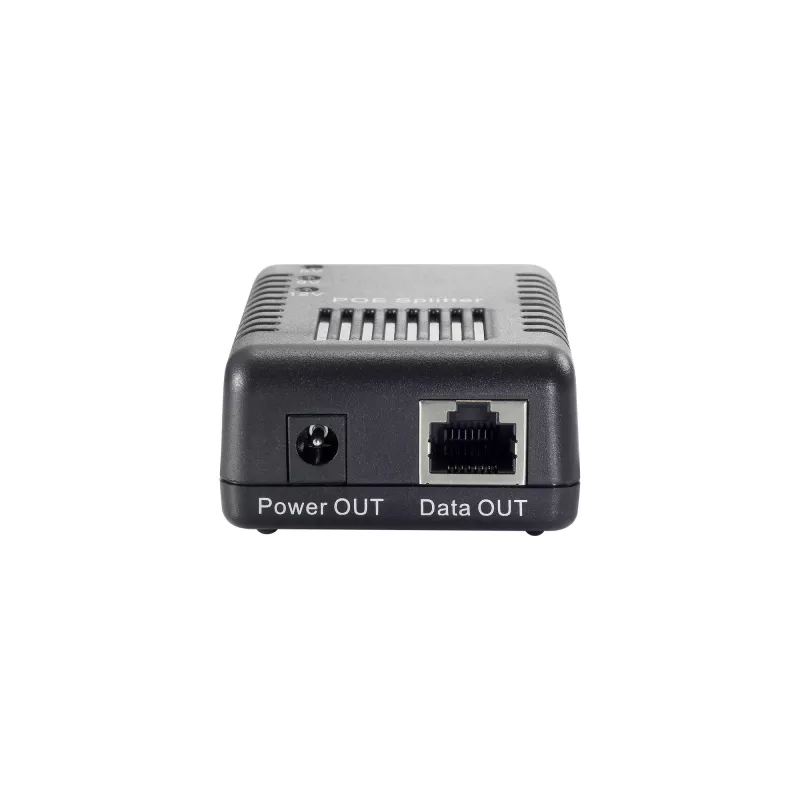LevelOne Fast Ethernet PoE-Splitter, 802.3af PoE, 5-12V DC-Ausgang