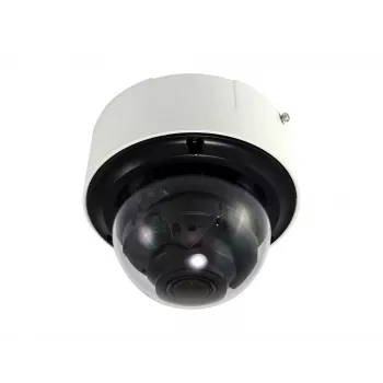 LevelOne GEMINI Fixed Dome IP-Netzwerkkamera, 2 Megapixel, H.265, 60fps HFR, 4,3-fach optischer Zoom, IR-LEDs, Innen-/Außenbereich