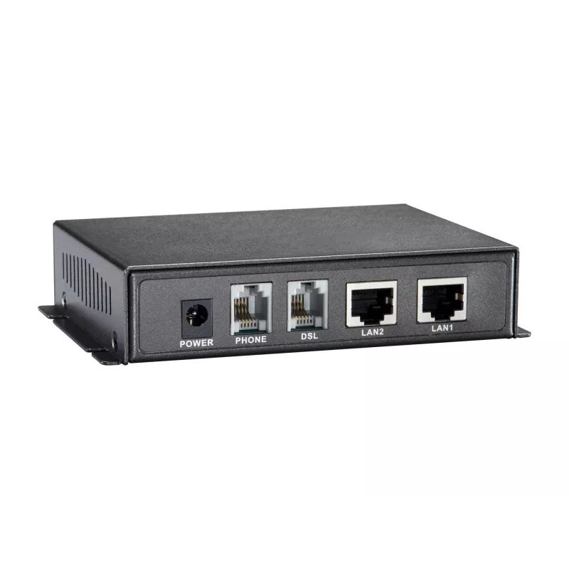 LevelOne VDS-1201 Netzwerk-Medienkonverter 100 Mbit/s Schwarz