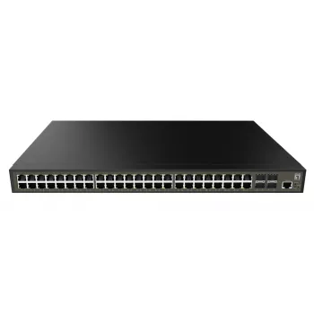 LevelOne GEL-5271 Netzwerk-Switch Managed L2+ Gigabit Ethernet (10/100/1000) 1U Schwarz