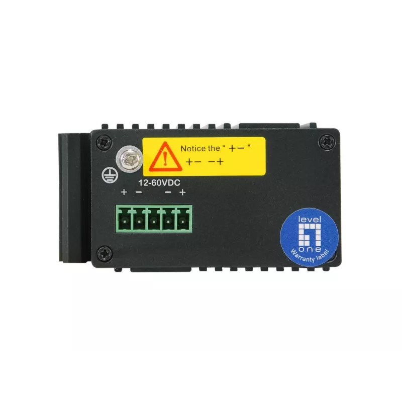 Network Switch LevelOne IGU-0501 Gigabit Ethernet PoE Schwarz