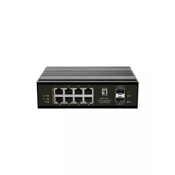 LevelOne IGP-1031 Netzwerk-Switch Gigabit Ethernet (10/100/1000) Power over Ethernet (PoE) Schwarz