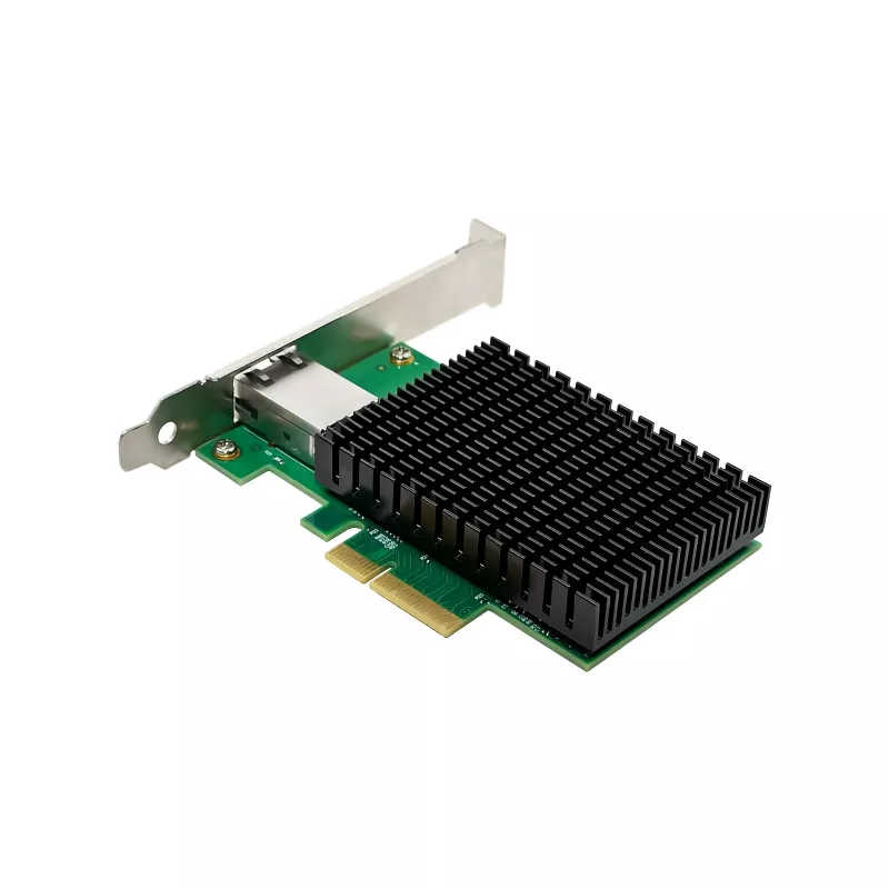 LevelOne 10-Gigabit PCIe x4 Netzwerkkarte, 1 x RJ45, Intern, Kabelgebunden, PCI Express, Ethernet, 10000 Mbit/s, Grün