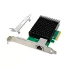 LevelOne 10-Gigabit PCIe x4 Netzwerkkarte, 1 x RJ45, Intern, Kabelgebunden, PCI Express, Ethernet, 10000 Mbit/s, Grün