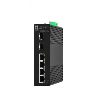 Managed Switch LevelOne Hilbert 6-Port Industrial Gigabit Smart Lite Switch