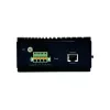 LevelOne 10-Port L2 Plus Managed Gigabit Industrial Switch, 8x 1GbE RJ45, 2x 1/2.5GbE SFP, DIN-Rail, -40°C bis 75°C