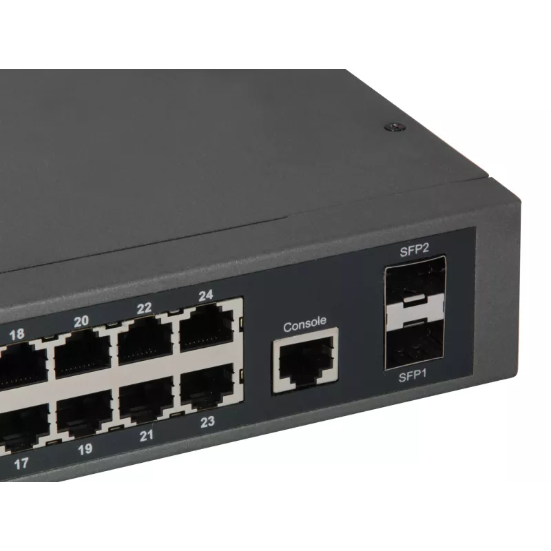 LevelOne GEP-2652 Netzwerk-Switch Managed L2 Gigabit Ethernet (10/100/1000) Power over Ethernet (PoE) Grau