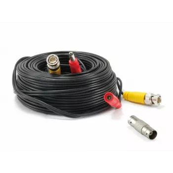 LevelOne CAS-5018 Koaxialkabel 18 m BNC DC Schwarz