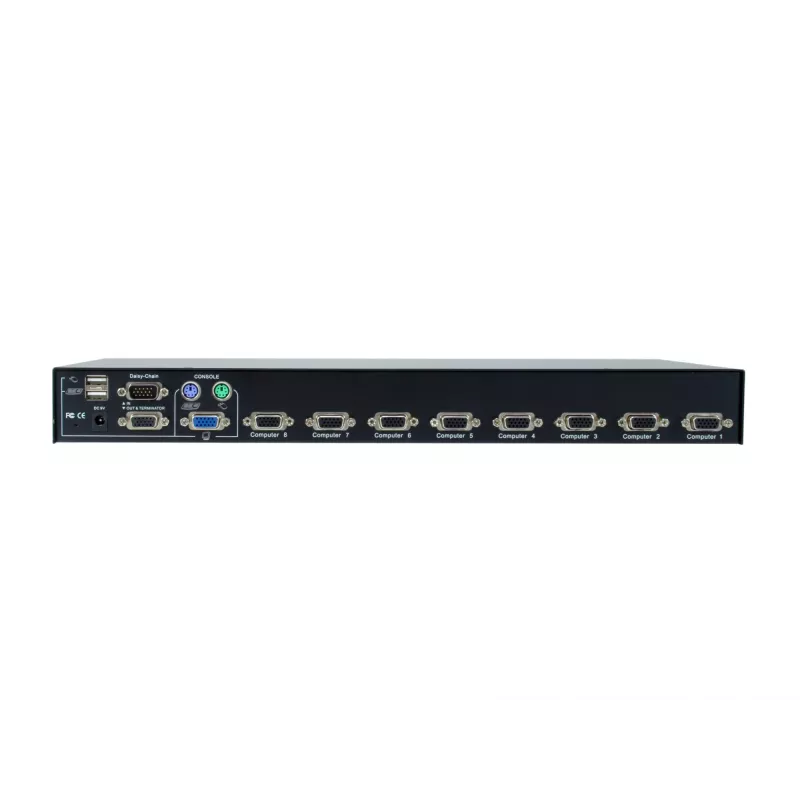 LevelOne 8-Port PS/2-USB VGA KVM Switch