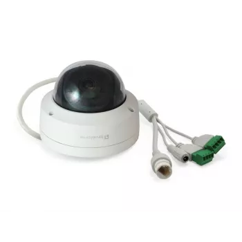 LevelOne GEMINI Fixed Dome IP-Netzwerkkamera, 6 Megapixel, H.265, 802.3af PoE, Innen-/Außenbereich